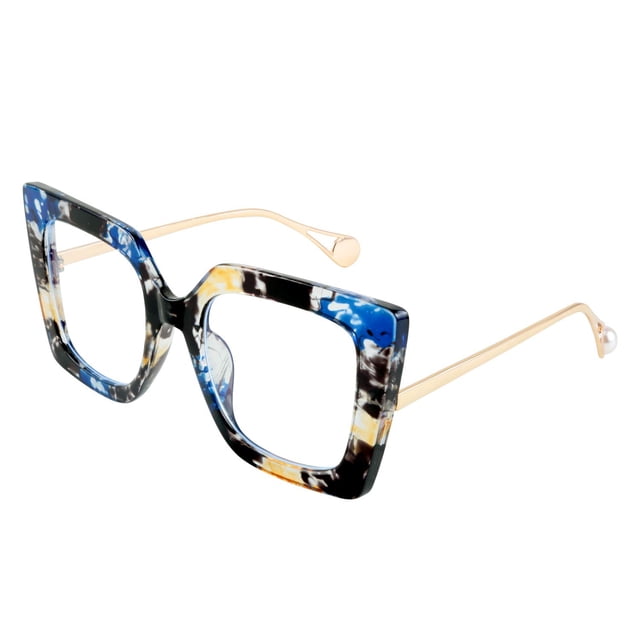 Gafas de bloqueo de luz azul FEISEDY Oversized Square B2639