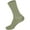 08 Olive Green, variant on Unisex Men and Women's Rayon from Bamboo Wool Blend Athletic Crew Socks for Home, Travel, Work and Sport - Olive Green - 2 Pairs - Medium