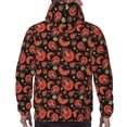 thumbnail image 3 of Bingfone Paisley 5 Men's Drawstring Hoodie Long Sleeve Pocket Sweatshirts-Small, 3 of 6