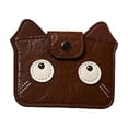 thumbnail image 2 of ZZkhGO Faux Leather Mini Coin Purse, Slim Soft Card Wallet with Magnetic Proof ID Pouch, Compact Cash Holder for Small Change Cards Daily Use, 2 of 6
