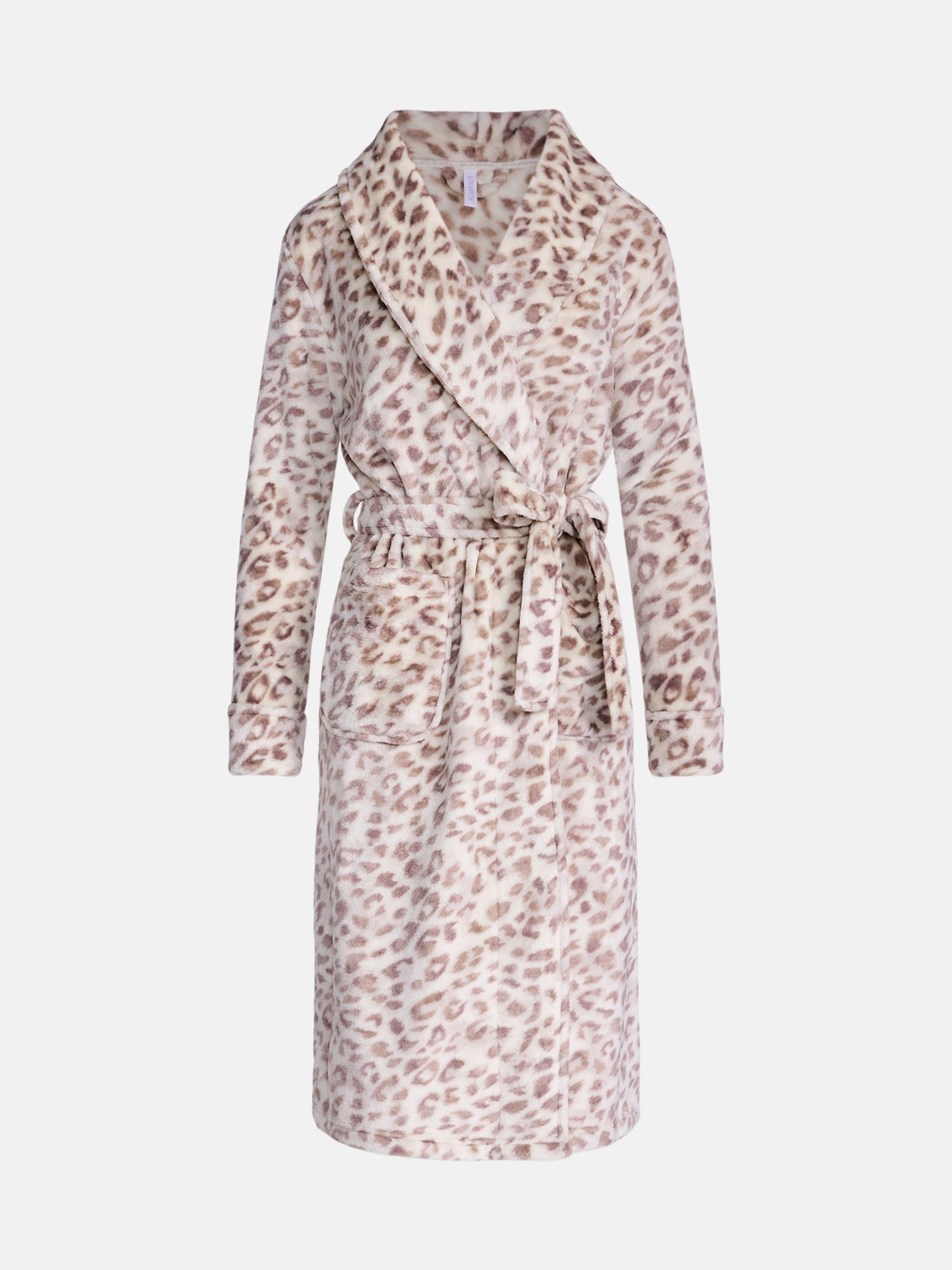 Joyspun Women's Plush Robe, Sizes S to 3X