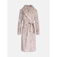 thumbnail image 5 of Joyspun Women's Plush Robe, Sizes S to 3X, 5 of 5