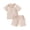 Khaki, variant on Bagilaanoe 2pcs Toddler Baby Boy Girl Shorts Set Short Sleeve T Shirt Tops + Shorts 6M 12M 18M 24M 3T Kids Casual Summer Clothes
