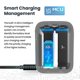 thumbnail image 5 of Amagisn For Insta360 X4 Sports Camera Fast Charging Box Memory Card Storage Case (no, 5 of 5