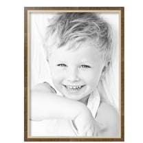 ArtToFrames 16" x 22" Taupe with Silver Lip Picture Frame, 16x22 inch Multi Wood Poster Frame (WOM-4986),  Pack