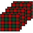 thumbnail image 6 of Coolnut 6 PCS Buffalo Plaid Washcloths, 12 X 12 Inches Cotton Wash Cloths, Highly Absorbent and Soft Face Towels for Bathroom,Gym,Hotel and Spa, 6 of 6