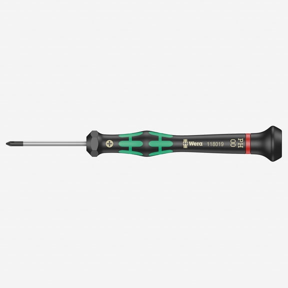Wera 118019 PH #00 x 40mm Kraftform Micro Phillips Precision Screwdriver