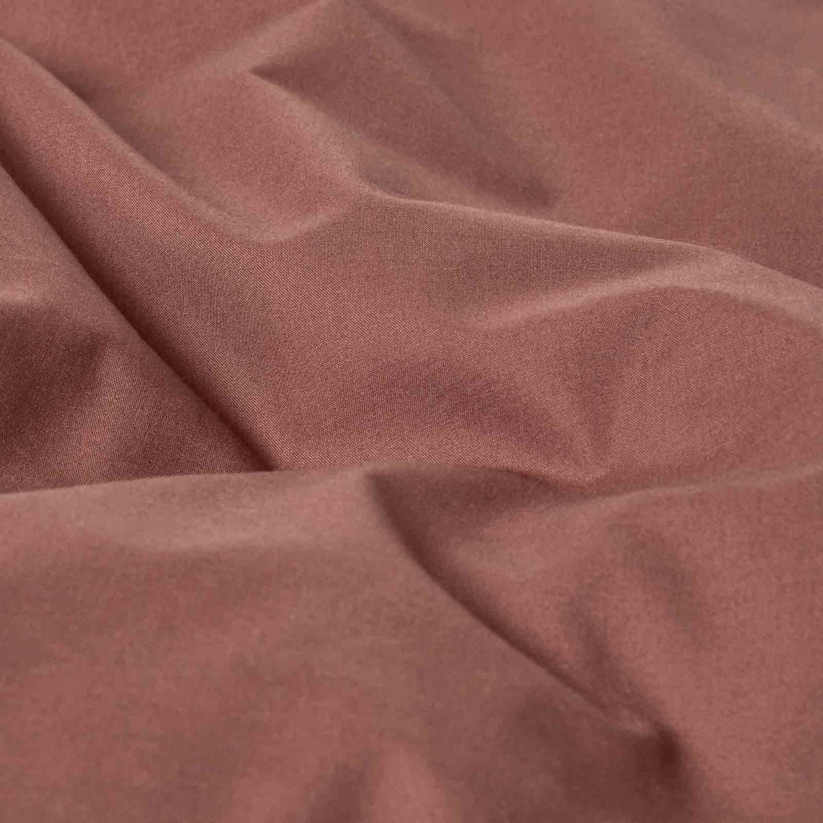 The Great American Store Lightweight Microfiber Twin/Twin XL Size Duvet Cover Set With Zipper Closure Solid Chocolate Soft And Comfrotable Comforter Cover and Pillow Shams