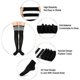 thumbnail image 3 of Calcetines extra largos hasta la rodilla CHAO para mujer, 3 of 5