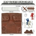 thumbnail image 6 of BMC Revolutionary War Battle of Yorktown - 208pc Plastic Army Soldier Playset, 6 of 6