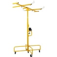 thumbnail image 5 of Drywall Lift Panel 13' Lift Drywall Panel Hoist Jack Lifter Jack Rolling Caster Wheel Sheetrock Drywall Lift Construction Tools,150-lb. Capacity, 4ft. x 16ft. Max. Sheet Size ,yellow,, 5 of 20