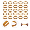thumbnail image 1 of TEHAUX 200Pcs Ski Break Retainer Elastics for Skis in Light Brown, 1 of 5