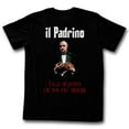 thumbnail image 1 of The Godfather Poster Black Adult T-Shirt 5Xl, 1 of 2