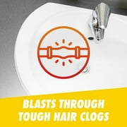 Drano Hair Buster Gel Drain Clog Remover, Commercial Line, 16 fl oz
