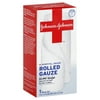 JOHNSON & JOHNSON Red Cross First Aid Rolled Gauze 4 Inches 2.50 Yards