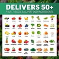 thumbnail image 4 of Force Factor Fruits & Veggies Superfood Antioxidant Supplement, 50+ Ingredients, Mixed Berry, 60 Soft Chews, 4 of 13