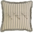 thumbnail image 5 of VHC Brands Farmhouse Bedding-Sawyer Mill Tan Fabric Euro Sham, 26x26, Dark Creme White, 5 of 5