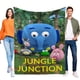 thumbnail image 1 of Junction Jungle anti-pilling, suave, ligera, esponjosa y acogedora de lujo para hogar y cocina – Perfecta para niños y adultos,130X150cm, 1 of 6