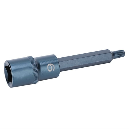 

LYUMO Industrial Supplies 12‑Side Socket Bit Socket Bit 12‑Side S2 Alloy Steel Rust‑Proof Pneumatic Electric Quick Wrench Tool Hardware