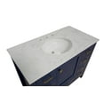 thumbnail image 4 of Horizon 42" Bathroom Vanity with Royal Blue Cabinet and Engineered Carrara Top, 4 of 5