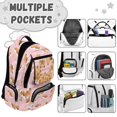 thumbnail image 6 of Aplkyhs Cute Capybara Backpack for Students 6-18 Water Resistant Lightweight School Bookbag Multi-pocket Casual Daypack for School Outdoor, 6 of 7