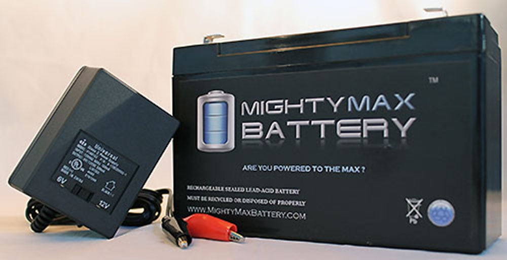 12V 9AH SLA Battery for Vexilar FL8SE Genz + 12V Charger