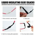 thumbnail image 3 of Ruban Électrique Liquide Alternative à la Chaleur Tube Rétractable Ruban Électrique Isolation Liquide Ruban Ignifuge 125ml Ruban pour Tapis de Zone sur Tapis, 3 of 6
