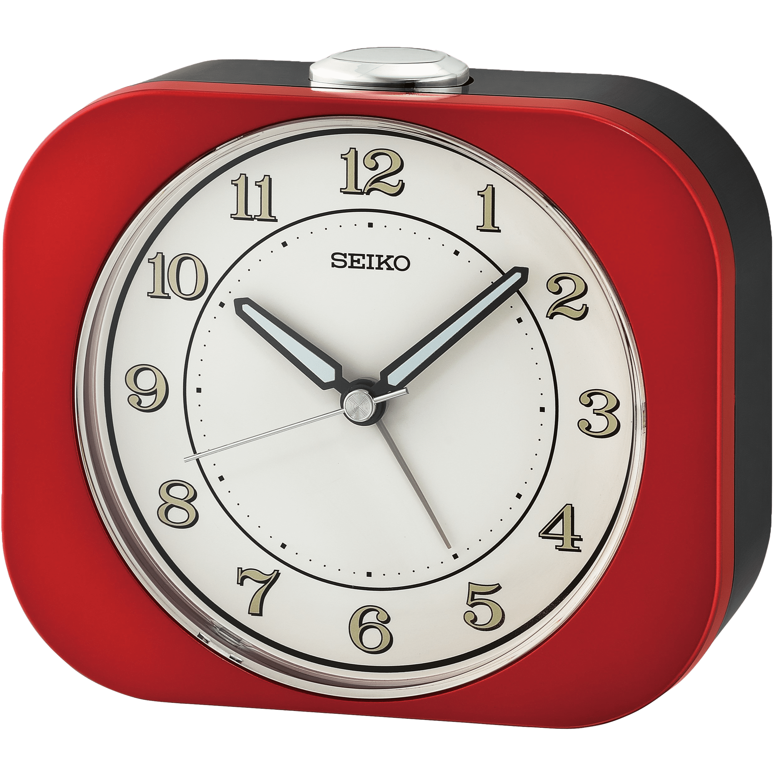 QHK035R Bright Red Alarm Clock