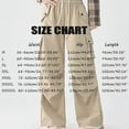 thumbnail image 3 of Outfmvch Wide Leg Pants Woman Sweatpants Women Tall Pants for Women Long Baggy Jeans Women Petite Pants for Women Baleaf Pants Women Jeans for Women Wine Xl, 3 of 4