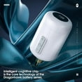 thumbnail image 5 of Dragonhawk B3 Tätoo Wireless Battery Power Supply, Rechargeable Cordless Tätoo Power Pack, RCA Jack 1500mAh Capacity with LED Digital Display for Tätoo Pen  P321(White), 5 of 8