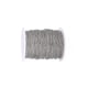 thumbnail image 5 of Wosthever 10 metros de plata Curb Chai Cadena de eslabones de acero inoxidable Cadena trenzada sin soldar Accesorio de elaboración colgante con rollo para Artesanía Wosthever HA021252-00, 5 of 6