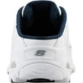 thumbnail image 3 of Skechers Sport Women's D'Lites White/Navy Slip-On Mule Sneaker 11 M US, 3 of 5