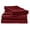 Burgundy, variant on Elaine Karen Bedding Set with Flat Sheet, Fitted Bed Sheet & Pillowcases, Queen Taupe