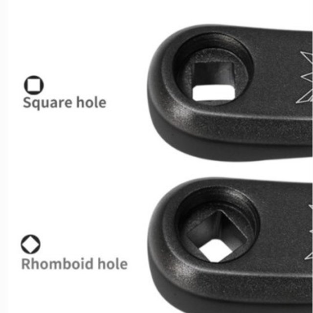 Left Single Chain Crank Arm, Deformation Resistance Colorfast Stylish Bike Crank Arm, Aluminum Alloy 4 Options For Many Bike Models Bike Repair