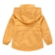 thumbnail image 2 of Gibobby Chamarra niñaAbrigo de invierno para niños y niñas con bolsillo, chaqueta con capucha, cremallera para niños pequeños, prendas de vestir a de vie(Naranja, 9-10 Años), 2 of 4
