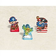 Amscan Fun-Filled, Pirate Puffy Finger Puppet, Supplies, Multicolor, 1 1/4" x 2" Party Favors, One Size