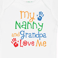 thumbnail image 4 of Inktastic Nanny and Grandpa Love Me Boys or Girls Baby Bodysuit, 4 of 5