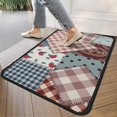 thumbnail image 4 of Pioneer Flower Floral Print Pattern Door Rugs,Washable Non Slip Door Mats Indoor,Decorative Door Mats,Entry Mat Indoor for Entrance,Bedroom,Kitchen,Bathroom,30"x17", 4 of 6