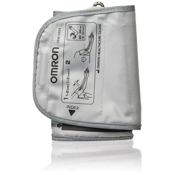 Omron Healthcare H-CR24 D-ring blodtrycksmanschett, standard, brett omfång 23-33 cm