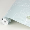 thumbnail image 4 of A-Street Prints Mythic Seafoam Floral Wallpaper, 4 of 5