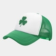 thumbnail image 2 of LEKODE Trucker Hat Gift Outdoor Hat Funny Trucker Hat Summer Hats Sweat Caps for Men Unisex Cute Work Hat Adjustable Vintage Trucker Hat for Golf Tennies Green A, 2 of 7