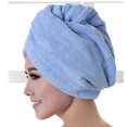 thumbnail image 1 of onlyliua ¡ Ofertas Del Día Liquidación Prime! Toalla de Baño de Microfibra Gorro para Secar El Cabello Herramienta de Baño para Dama de Secado Rápido, 1 of 2