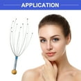 thumbnail image 2 of Vocoste Head Massager Scalp Massager 20 Fingers Head Scratcher for Head Relaxing Blue, 2 of 6