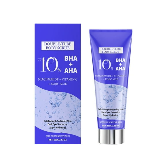 Elvira KP Bump Eraser Foot & Body Scrub, Exfoliating Scrub for Keratosis Pilaris, Smooth Skin with 10% AHA BHA & Niacinamide, Deep Moisturizing Cleanser for All Skin Types, Exfoliante para el Cuerpo