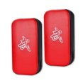 thumbnail image 1 of Youkk 2pcs/set Kick Strike Pad Boxing Punching Training Target Zipper Design PU Cover Sponge Filling Boxing Bag red & 2pcs, 1 of 4