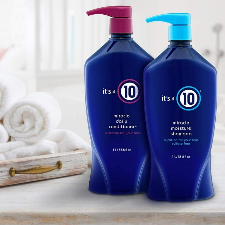 It's a 10 Miracle Moisture Sulfate-Free Shampoo & Miracle Daily Conditioner  Set 33.8 oz Each 
