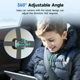 thumbnail image 5 of Podofo Baby Car Mirror Camera, Car Rear View Mirror, 5 inch Baby Mirror Rear View Monitor With Ir Night Vision Function For Babies, Children, Toddlers and New Parents, 5 of 7
