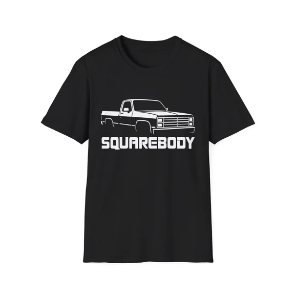 Squarebody Chevy Silverado Shirt – Classic C10 Pickup Truck Graphic Tee