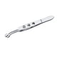 thumbnail image 3 of Pinzas de precisión para párpados Clips de limpieza de masaje de ojos reutilizables pequeños de mano Herramientas faciales con mango antideslizante SPA Cuidado personal Punta cuadrada grande Noticed CE011614-03, 3 of 7