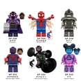 thumbnail image 3 of SwiftBricks 24 Piezas Figuras de Bloques de Construcción de Héroes, Mini Figura de Acción de 4.5cm, Juguetes Sorpresa de Superhéroes, 3 of 8